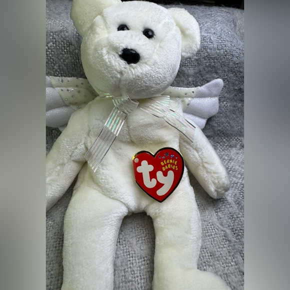 Ty Beanie Babies Herald The Angel Bear - Picture 2 of 14